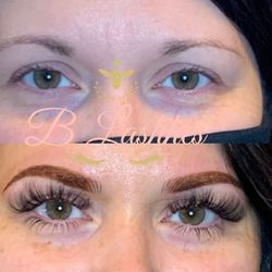 B Lashhes - Combo brows with Fetch lashes