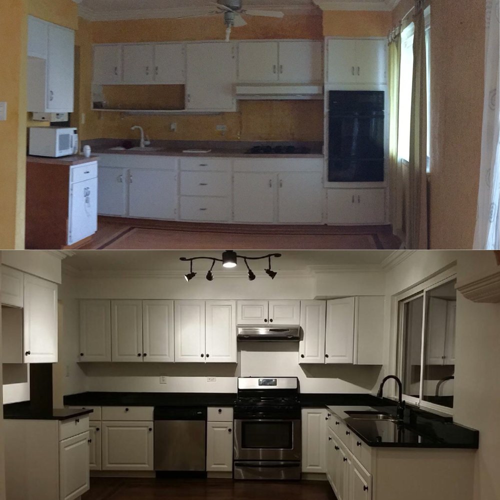 OCP Construction - Before & after - Damage Restoration Near Me