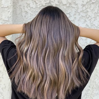 Bebe Salon - my hair after: mushroom ash brown - Hair Stylists Near Me - Garden Grove, California