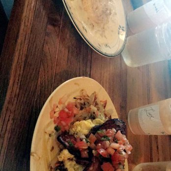 Lux Central - Left: Biscuits & Gravy + Sausage. Right: Aunt Gladys {Breakfast Only} - Coffee & Tea Near Me - Phoenix, Arizona