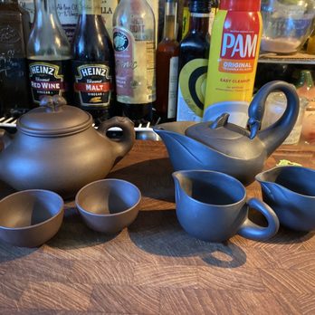 Goodwill Store - Little clay teapots and cups. - Thrift Stores Near Me - Greenwood, Indiana