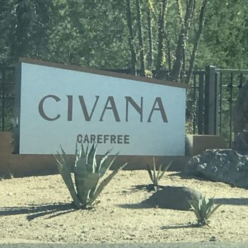 CIVANA - Sign - Resorts Near Me - Carefree, Arizona CIVANA - Sign - Resorts Near Me - Carefree, Arizona