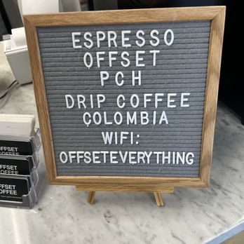 Offset Coffee Roasters - Coffee & Tea Near Me - El Segundo, California