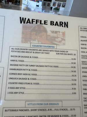 Menu photo 3 Waffle Barn Roseville, CA Menu photo 3 Waffle Barn Roseville, CA