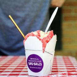 Imperial Woodpecker Sno-Balls