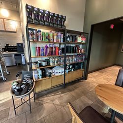Starbucks - Merch wall