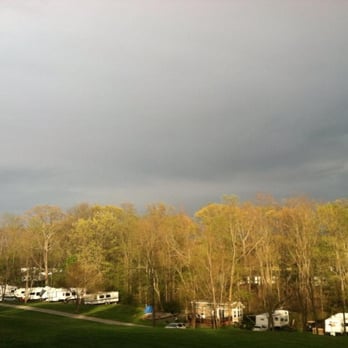 Triplebrook Campground - view from the hilltop - Campgrounds Near Me - Blairstown, New Jersey Triplebrook Campground - view from the hilltop - Campgrounds Near Me - Blairstown, New Jersey
