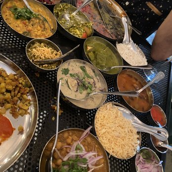 Ghee Indian Kitchen - Look at all this food! Tasting Menu - Indian Near Me - Miami, Florida