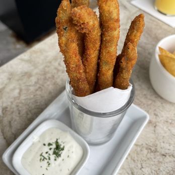 Nick's Manhattan Beach - Asparagus Fries - American Near Me - Manhattan Beach, California Nick's Manhattan Beach - Asparagus Fries - American Near Me - Manhattan Beach, California