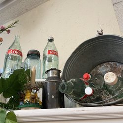 FANCY FLEA - Vintage Coke items on display