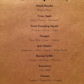 Ronin Cooking - 2016 Deer Moon dinner menu - Caterers Near Me