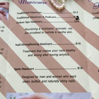 Posh Nail & Spa - Menu pp2 (prices subject to change) 6/23/16 - Nail Salons Near Me - Riverview, Florida