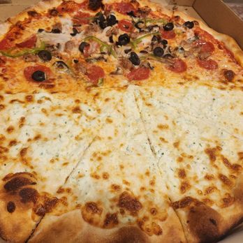 Bronx Pizza - 50 percent Whitestone, 50 percent Bronx Deluxe, 100 percent delicious. - Pizza Near Me - San Diego, California Bronx Pizza - 50 percent Whitestone, 50 percent Bronx Deluxe, 100 percent delicious. - Pizza Near Me - San Diego, California