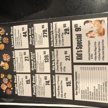 Wow Wing House - Combo specials - Chicken Wings Near Me - Tamarac, Florida