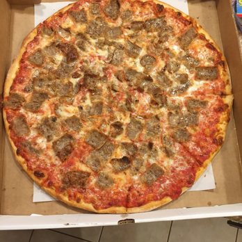 Gino's Pizza - With sausage - Pizza Near Me - Meriden, Connecticut