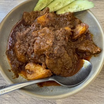 Mamak - Rendan beef. Spicier than expected. - Malaysian Near Me - Doraville, Georgia Mamak - Rendan beef. Spicier than expected. - Malaysian Near Me - Doraville, Georgia