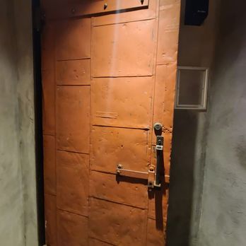 Camacho Garage - door to ladies room - Mexican Near Me - New Haven, Connecticut
