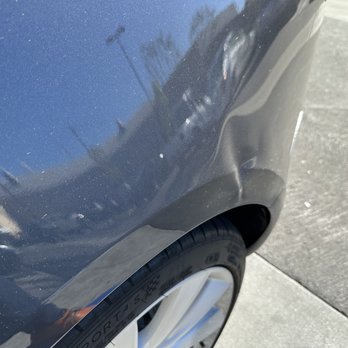 Gold Hammer Paintless Dent Repair - Before - Mobile Dent Repair Near Me Gold Hammer Paintless Dent Repair - Before - Mobile Dent Repair Near Me