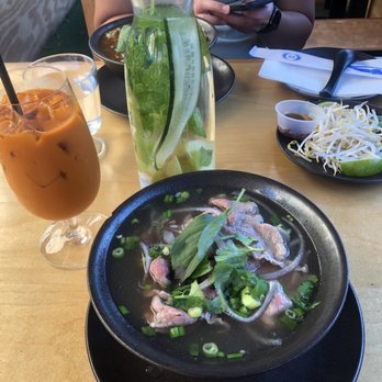 Ginger and Lemongrass - Beef PHO Soup - Vietnamese Near Me - Whitestone, New York