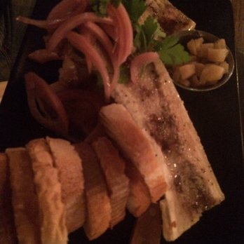 Peckish Pig - Roasted Bone Marrow $12 - Breakfast & Brunch Near Me - Evanston, Illinois Peckish Pig - Roasted Bone Marrow $12 - Breakfast & Brunch Near Me - Evanston, Illinois