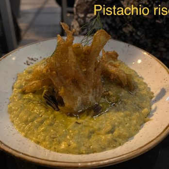 L'Oca d'Oro - Pistachio risotto - Italian Near Me - Austin, Texas