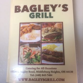 Bagley's Grill - Menu - New American Near Me - Middleburg Heights, Ohio Bagley's Grill - Menu - New American Near Me - Middleburg Heights, Ohio