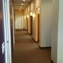 Hallway leading to exam rooms. Hallway leading to exam rooms.