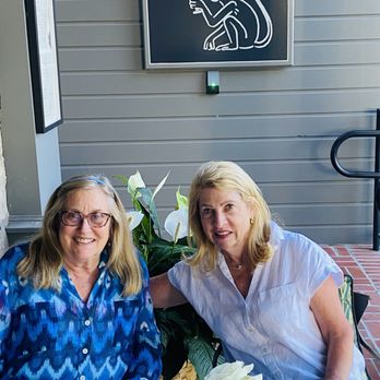 Carversville Inn - Lin & Nadine enjoy the views from their table on the porch. - Bars Near Me - New Hope, Pennsylvania Carversville Inn - Lin & Nadine enjoy the views from their table on the porch. - Bars Near Me - New Hope, Pennsylvania