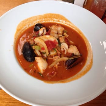 Backstreet Cafe - Cioppino - fish, shrimp, clams, mussels, calamari, tomato broth - New American Near Me - Houston, Texas