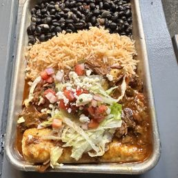 Brisket enchiladas Brisket enchiladas