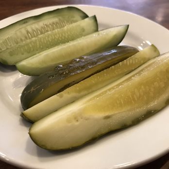 Nate'n Al's - Complimentary plate of pickles. - Delis Near Me - Beverly Hills, California Nate'n Al's - Complimentary plate of pickles. - Delis Near Me - Beverly Hills, California