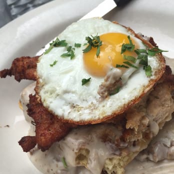 Snug Harbor - Chicken & Waffle... The boy scarfed it down! - Diners Near Me - Santa Monica, California