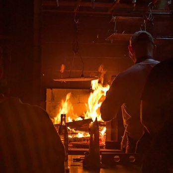 Warlord - the open flame in the front room is incredible - worth sitting up front for this! - Specialty Food Near Me - Chicago, Illinois