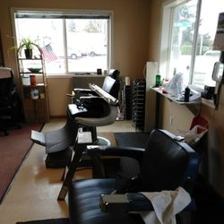 The inside of our shop.