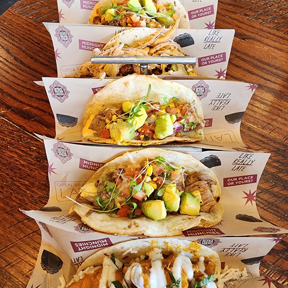 Velvet Taco - Spicy Tikka, Angus, Burnt Ends, Mexi-Cali Shrimp - New American Near Me - Grapevine, Texas Velvet Taco - Spicy Tikka, Angus, Burnt Ends, Mexi-Cali Shrimp - New American Near Me - Grapevine, Texas