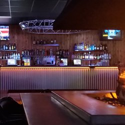 Full bar with Pacific Northwest beers featured