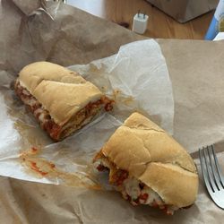 Chicken parm grinder