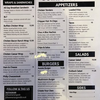 Boomerang's Down Under Bar - Menu 2 January 2023 - Bars Near Me - Salt Lake City, Utah Boomerang's Down Under Bar - Menu 2 January 2023 - Bars Near Me - Salt Lake City, Utah
