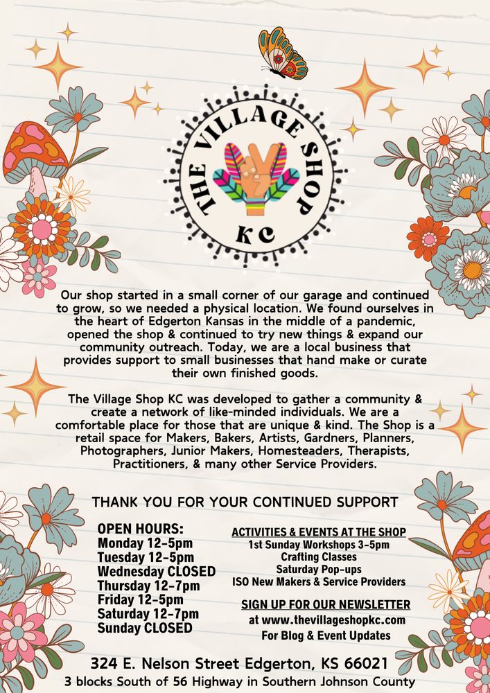 The Village Shop KC Logo