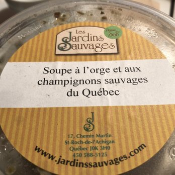 Les Jardins Sauvages - Take-home soup (frozen) that is super delicious. - Specialty Food Near Me - Montreal, Quebec Les Jardins Sauvages - Take-home soup (frozen) that is super delicious. - Specialty Food Near Me - Montreal, Quebec