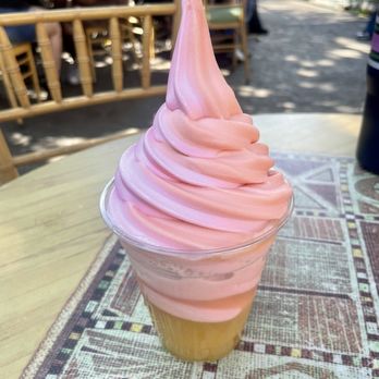 The Tropical Hideaway - Dole Whip Swirl Float with Pineapple & Strawberry (IG: @christal.light) - Ice Cream & Frozen Yogurt Near Me - Anaheim, California The Tropical Hideaway - Dole Whip Swirl Float with Pineapple & Strawberry (IG: @christal.light) - Ice Cream & Frozen Yogurt Near Me - Anaheim, California