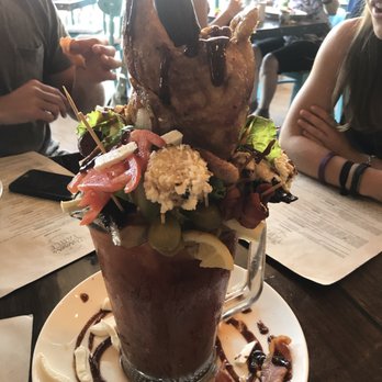 Farmer's Table - The barnyard Bloody Mary! - New American Near Me - La Mesa, California