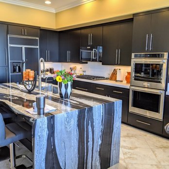 Jzl Designs - Contemporary kitchen with detailed waterfall - Cabinetry Near Me - North Las Vegas, Nevada Jzl Designs - Contemporary kitchen with detailed waterfall - Cabinetry Near Me - North Las Vegas, Nevada