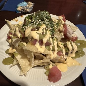The Dutchie - Poke nachos - Seafood Near Me - Morro Bay, California