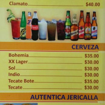 Birrieria Guadalajara - Drinks - Mexican Near Me - Tijuana, BCN