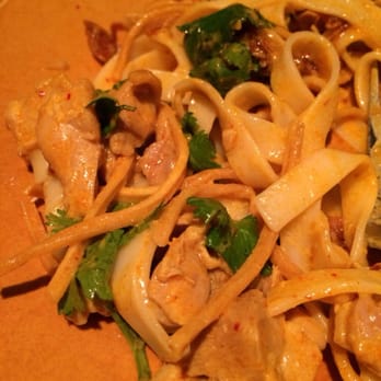 Mingalaba - House special noodle. With coconut chicken and dried noodles - Burmese Near Me - Burlingame, California