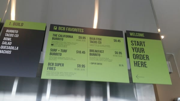 Menu photo 7 Best Coast Burritos Emeryville, CA Menu photo 7 Best Coast Burritos Emeryville, CA