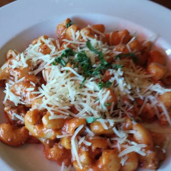 Trattoria Stella - Sausage "Rigate" with Tomato Cream Sauce - Italian Near Me - Denver, Colorado Trattoria Stella - Sausage "Rigate" with Tomato Cream Sauce - Italian Near Me - Denver, Colorado