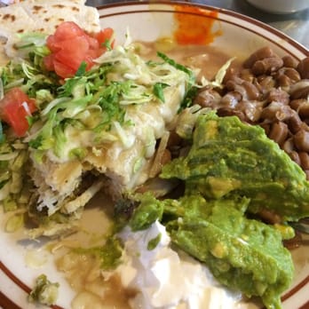 Duran Central Pharmacy - Tamali with beans and guac/sour cream - Mexican Near Me - Albuquerque, New Mexico