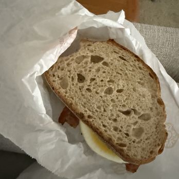 Dunkin' - Breakfast sandwich (supposed to be toasted) - Donuts Near Me - Boulder, Colorado